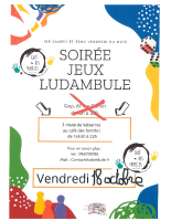 LUDAMBULE – SOIREE JEUX – 18 OCTOBRE 2024