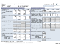 Fiscalité directe locale 2024 – tableau affiche 1288 m